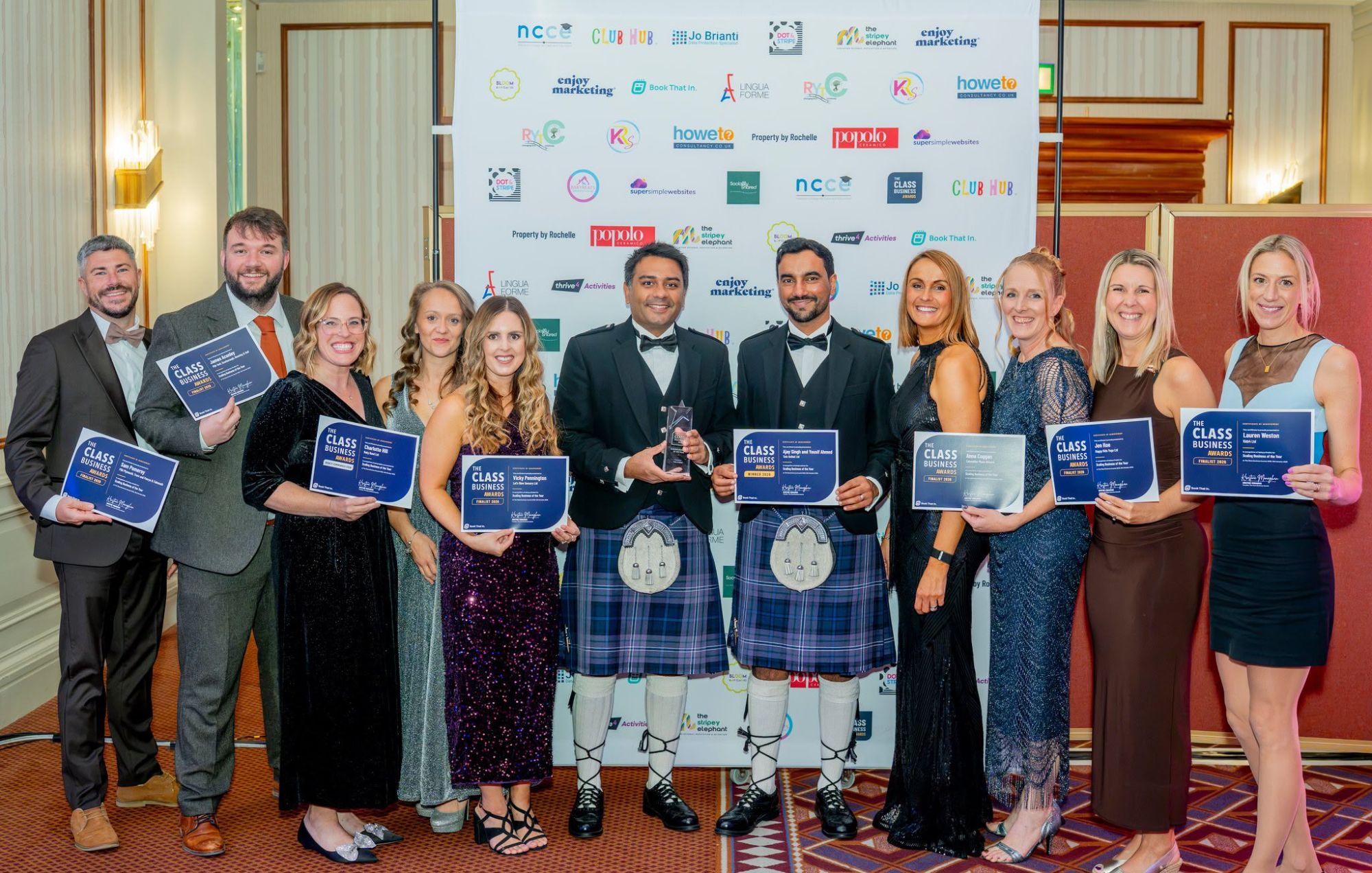 The Scaling Business of the Year finalists at The Class Business Awards 2026