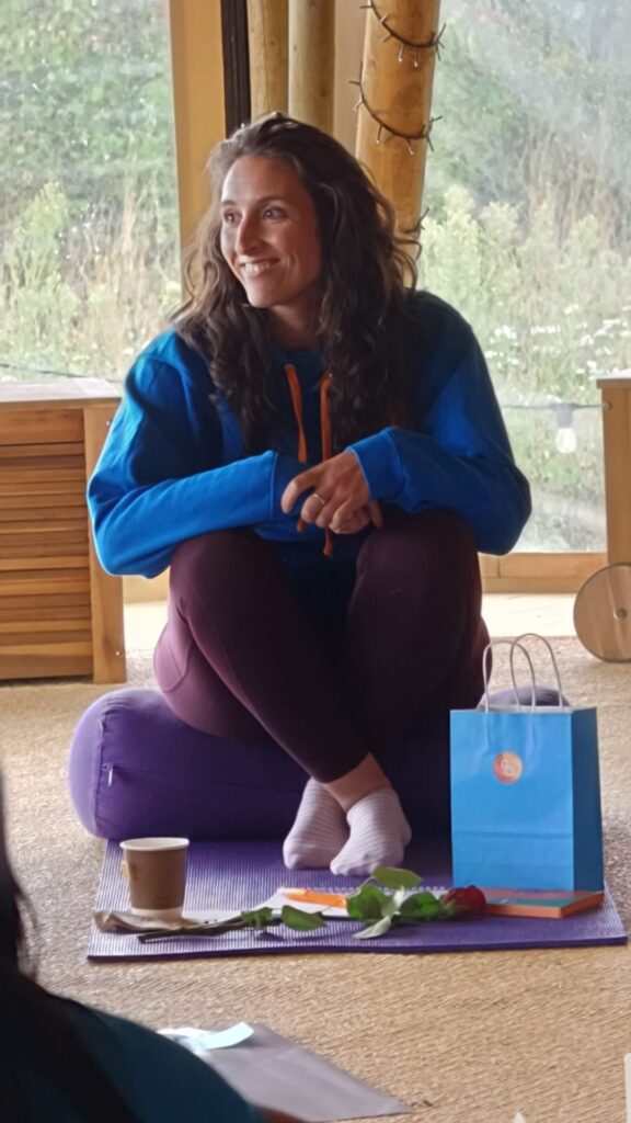 A Happy Kids Yoga franchisee at the team day