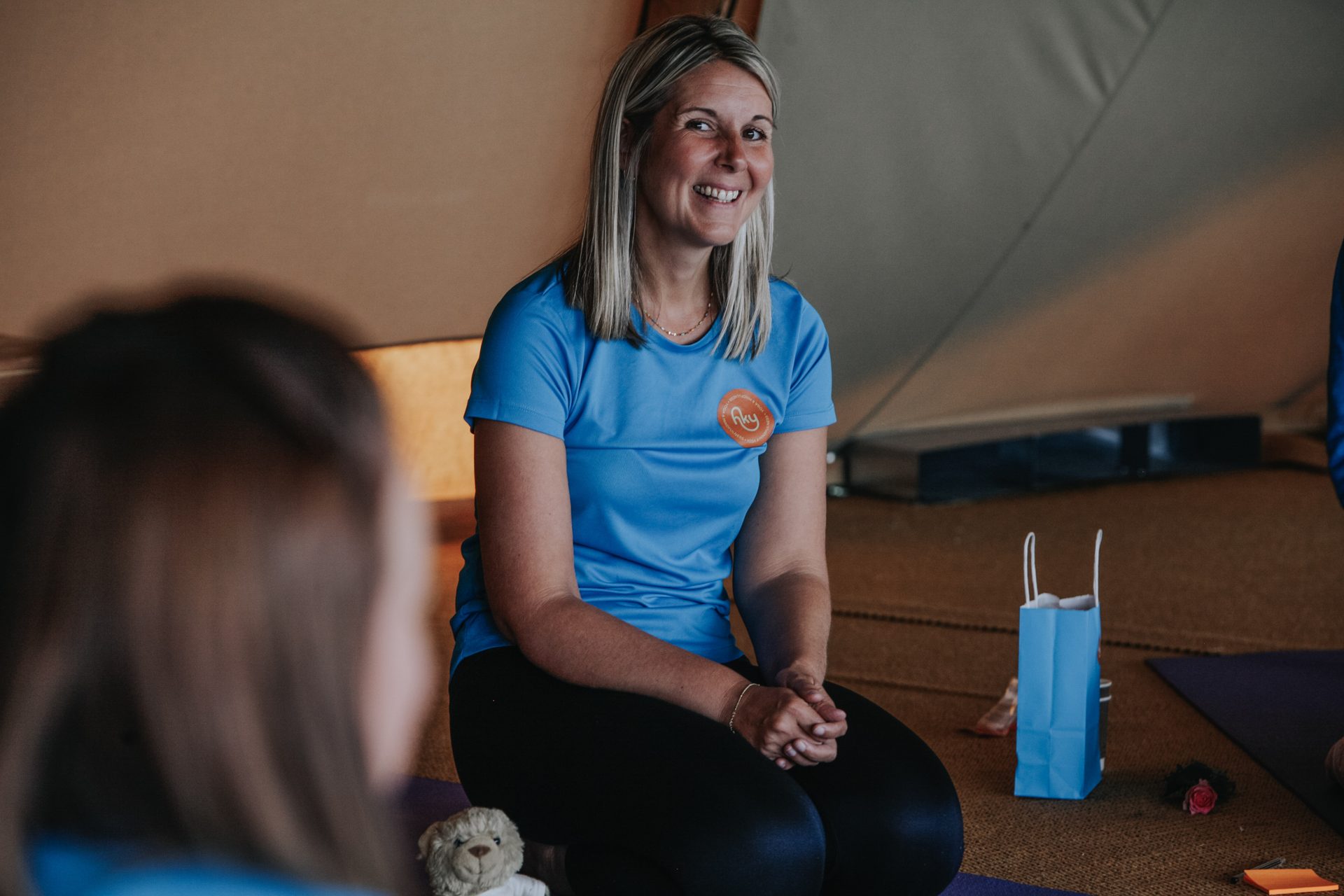 Jen Hoe, founder of Happy Kids Yoga